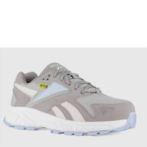 NEW REEBOK WORK women's hyperium comp work shoe in grey/blue